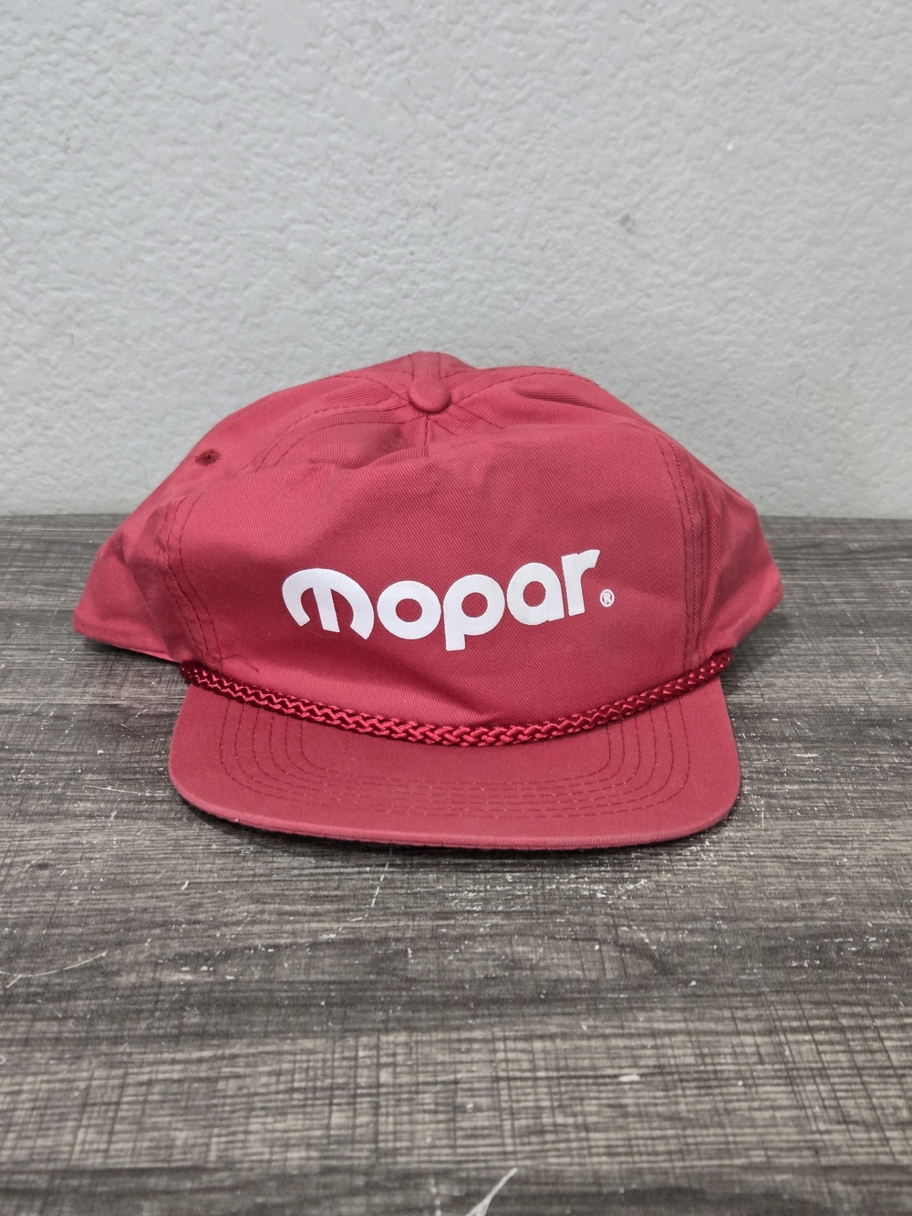 Mopar Rope-Trim Snapback Hat Cotton Adjustable